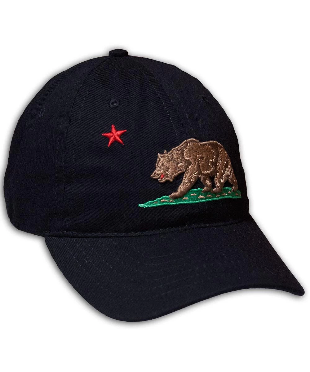 California Flag - Black Twill Hat 3 California Flag - Black Twill Hat