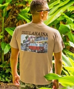 Volkswagen VW Van Lahaina - Kona Coffee Dyed Short Sleeve Crewneck T-Shirt